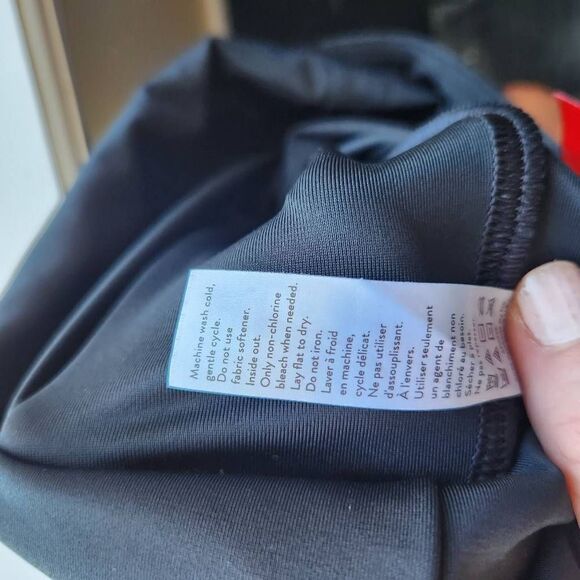 Spanx High Rise Faux Leather Leggings Size Small Solid Black Stretch - Picture 12 of 13